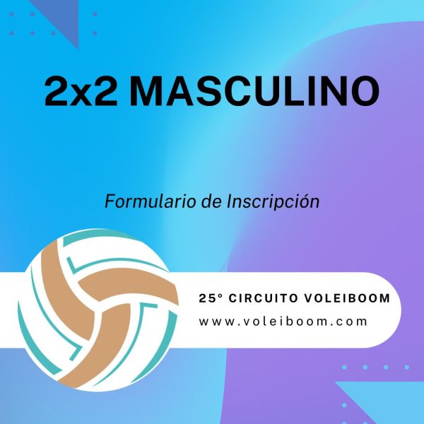CATEGORÍA 2X2 MASCULINO
