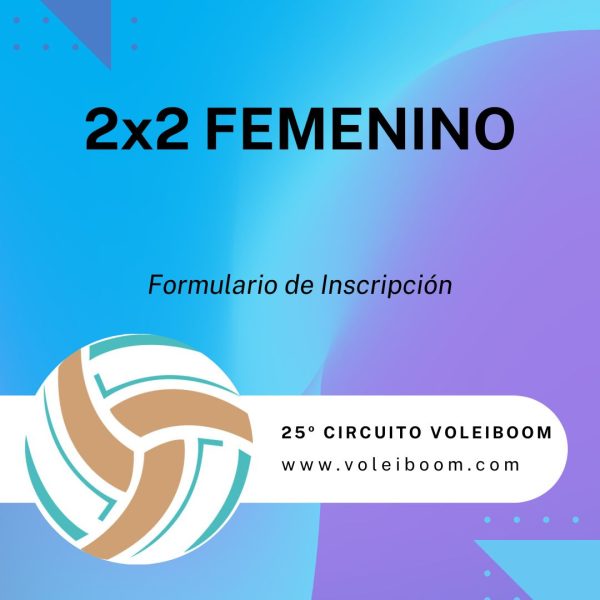 CATEGORIA 2X2 FEMENINO